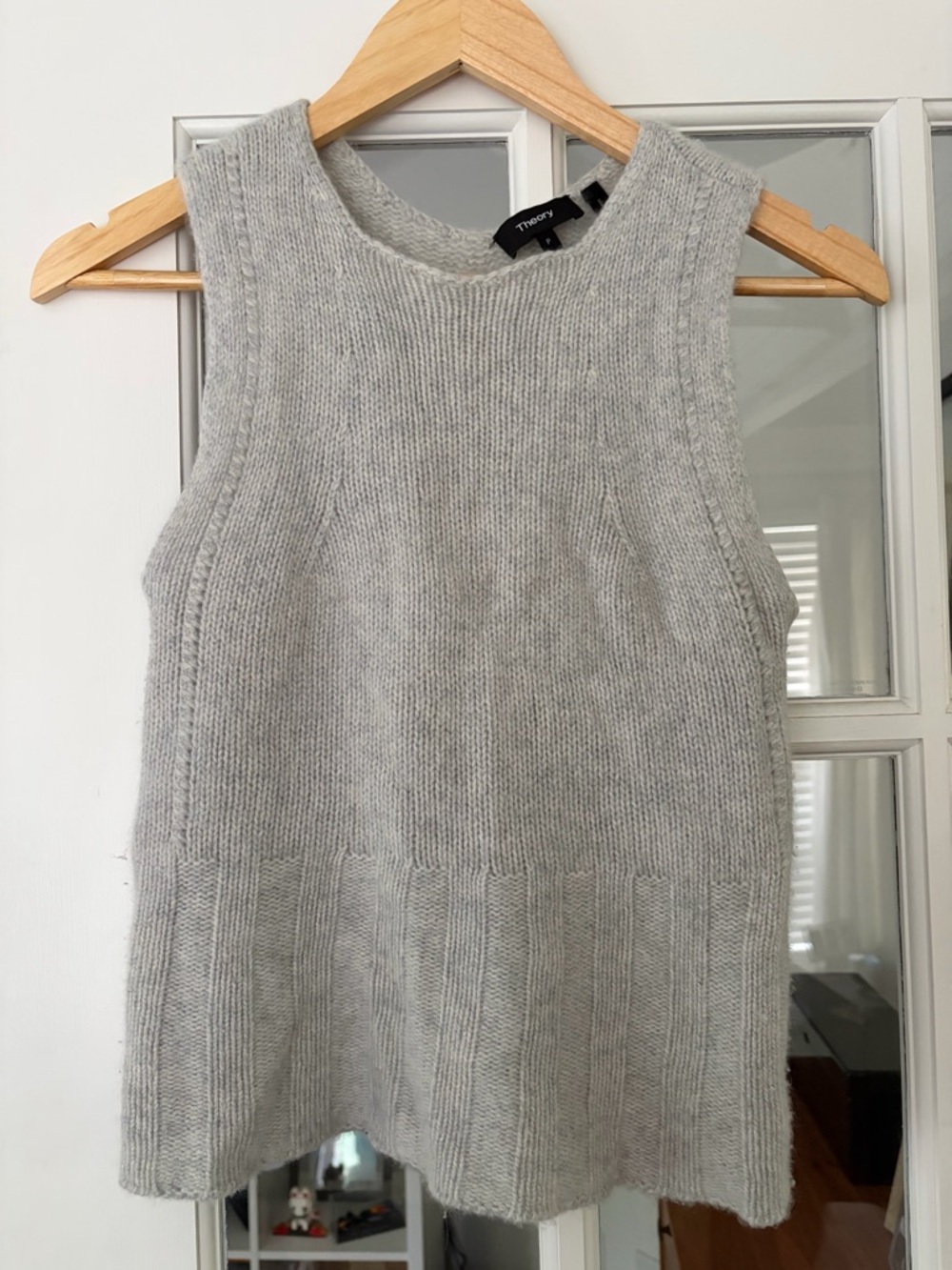 Theory Cashmere Knit Sleeveless Top